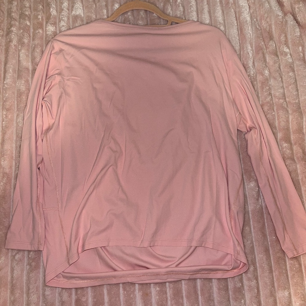 Lululemon Pink Oversized Top in Size 2